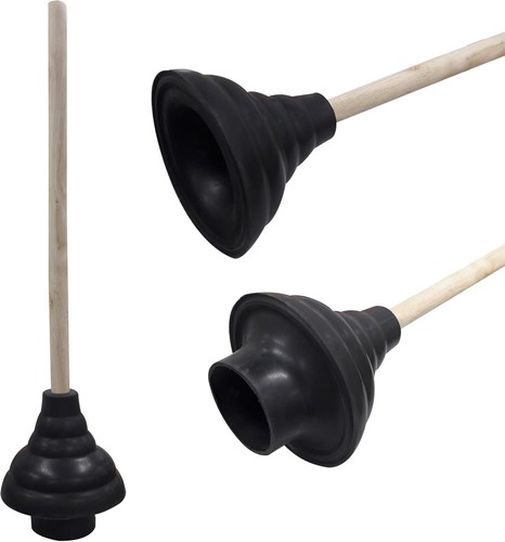 Rubber toilet plunger 150mm - plunger,