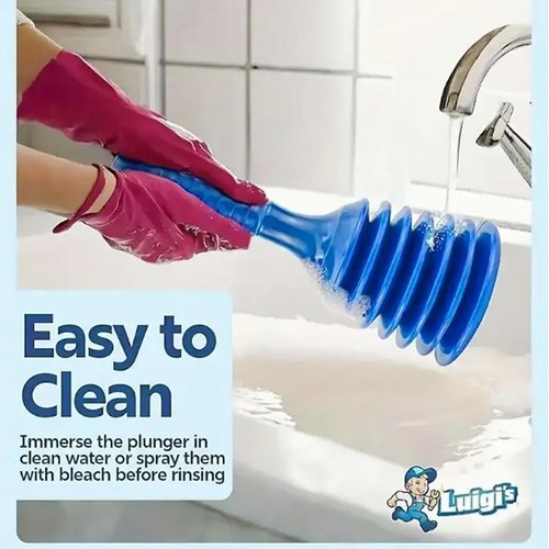 Heavy duty sink plunger - duty, rubber