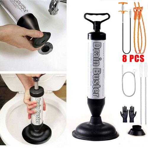 Toilet plunger drain buster - toilet,