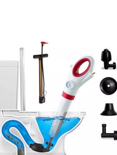 Toilet plunger unblocker - toilet, plunger/unblocker