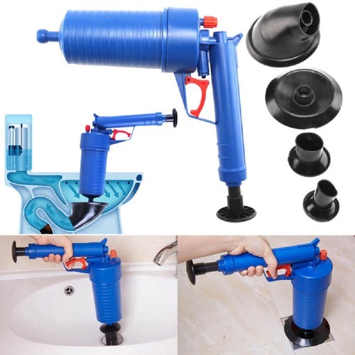 Drain blaster air plunger high - drain,