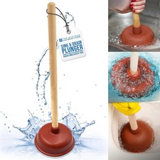 Toilet Sink Drain Bath Plunger