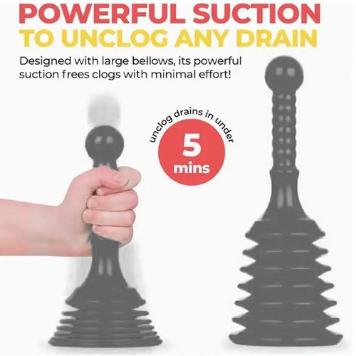 Heavy duty sink plunger - duty,